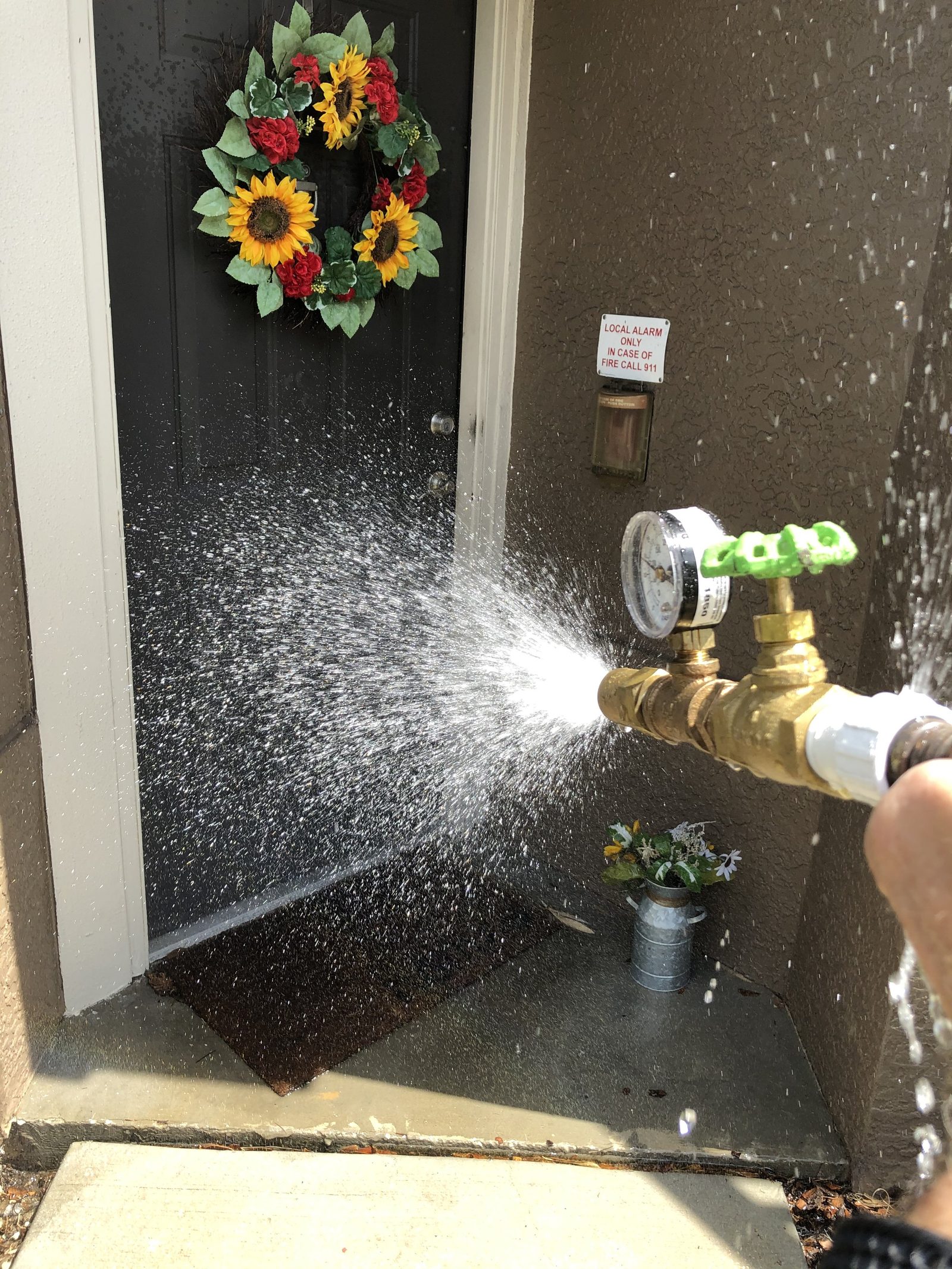 Water intrusion investigation